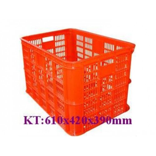 Thùng nhựa công nghiệp dạng đan lưới